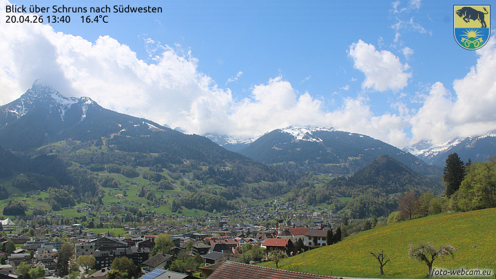 Blick über Schruns