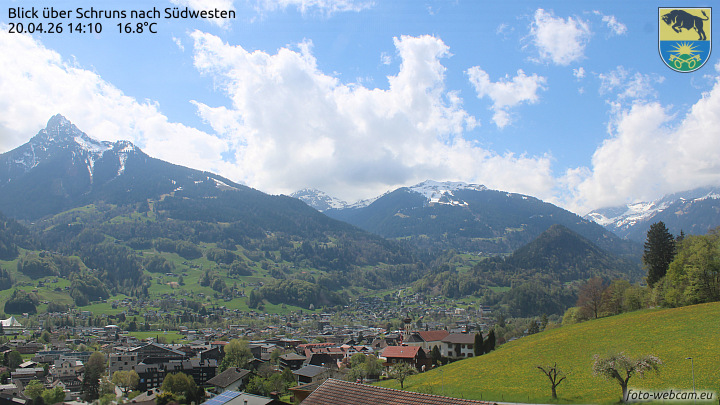 Blick über Schruns
