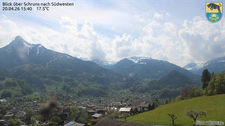 Blick über Schruns
