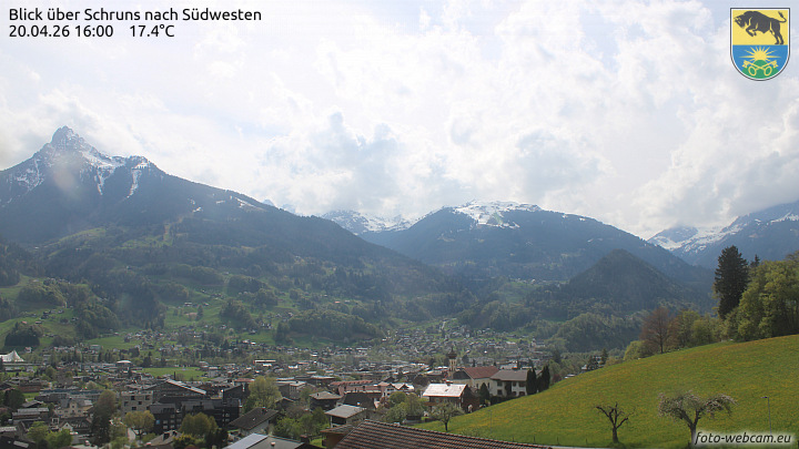 Blick über Schruns