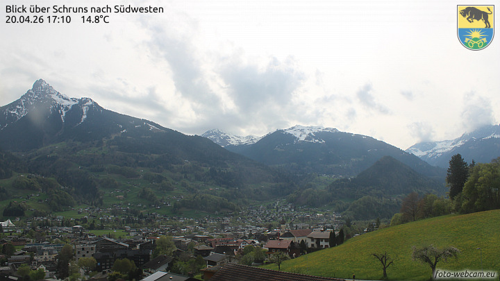 Blick über Schruns
