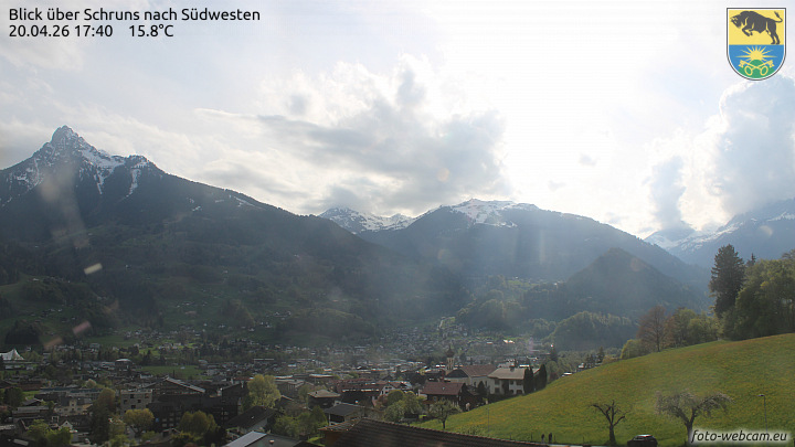 Blick über Schruns