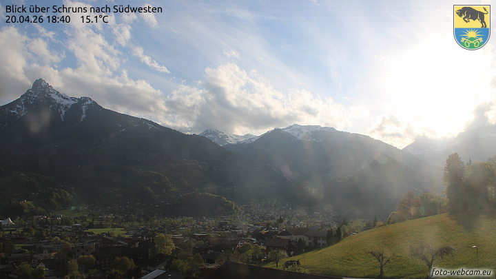 Blick über Schruns