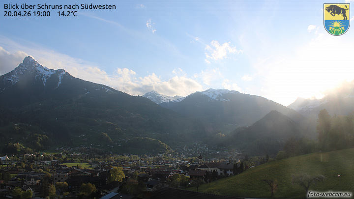 Blick über Schruns