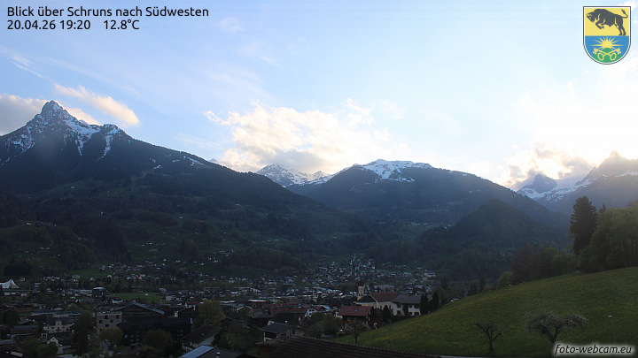 Blick über Schruns
