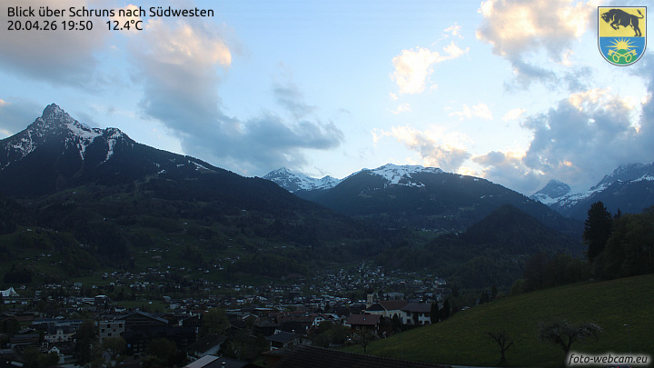 Blick über Schruns