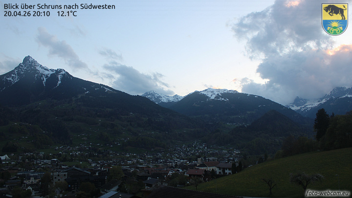 Blick über Schruns
