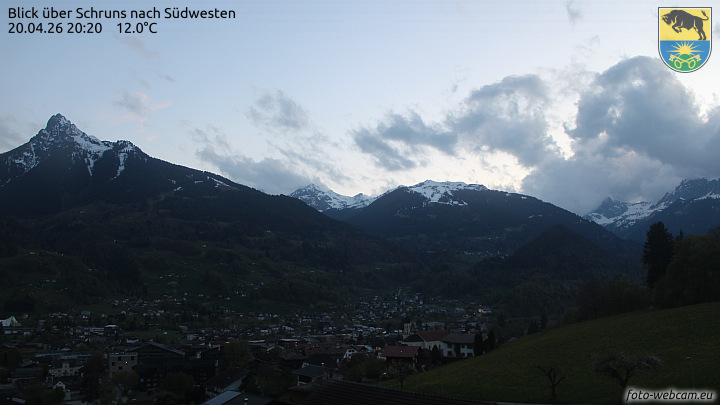 Blick über Schruns