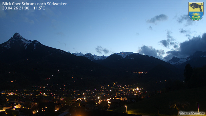 Blick über Schruns