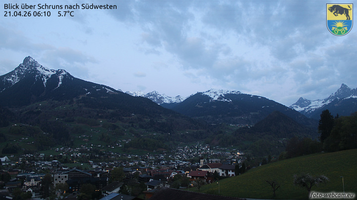 Blick über Schruns