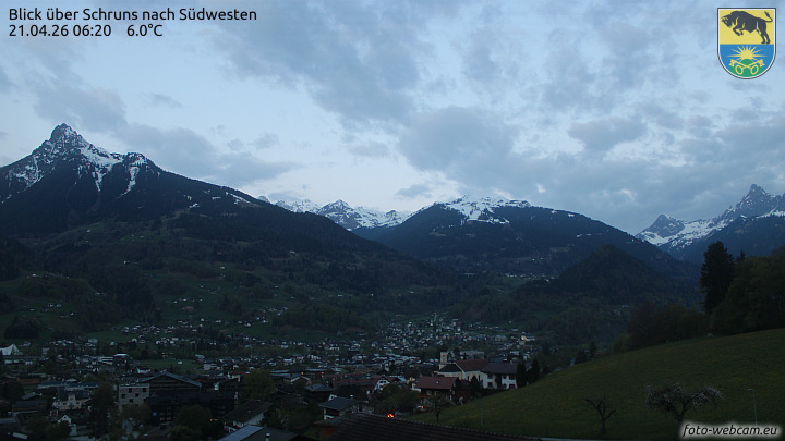 Blick über Schruns