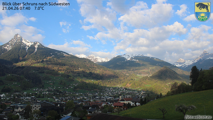 Blick über Schruns