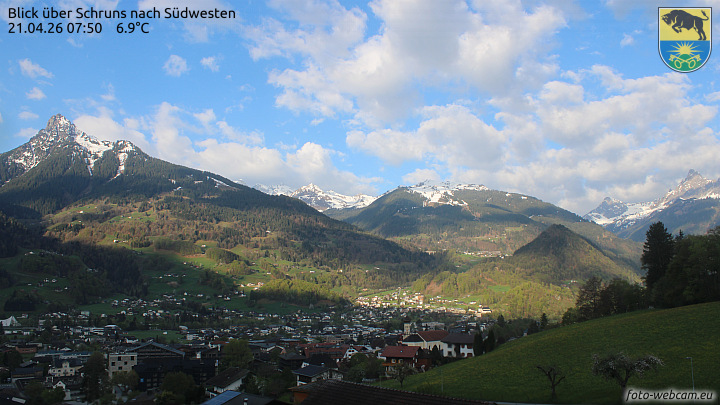 Blick über Schruns
