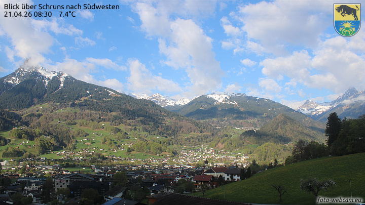 Blick über Schruns