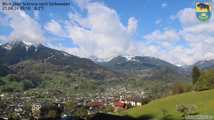 Blick über Schruns