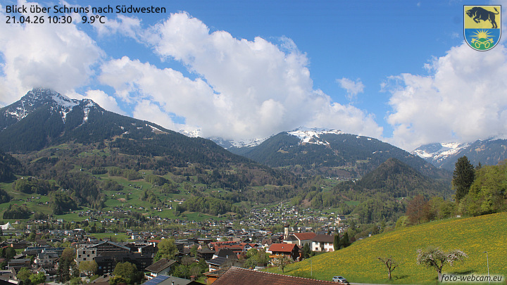 Blick über Schruns