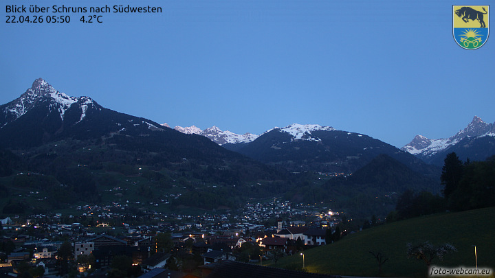 Blick über Schruns