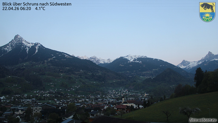 Blick über Schruns