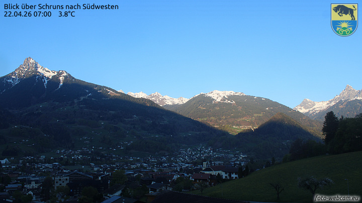 Blick über Schruns
