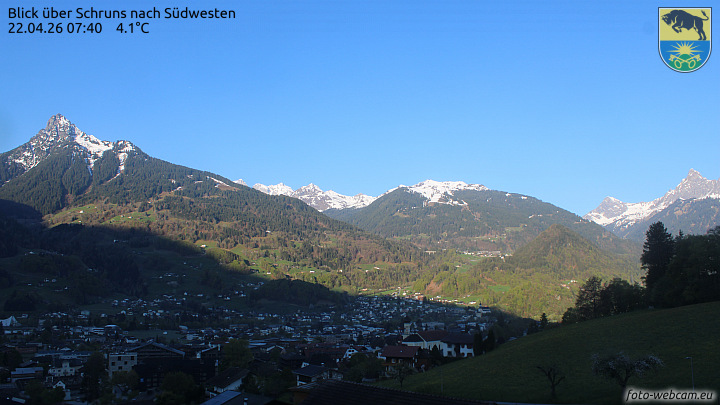 Blick über Schruns