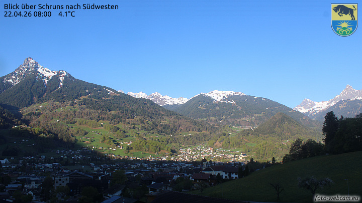 Blick über Schruns