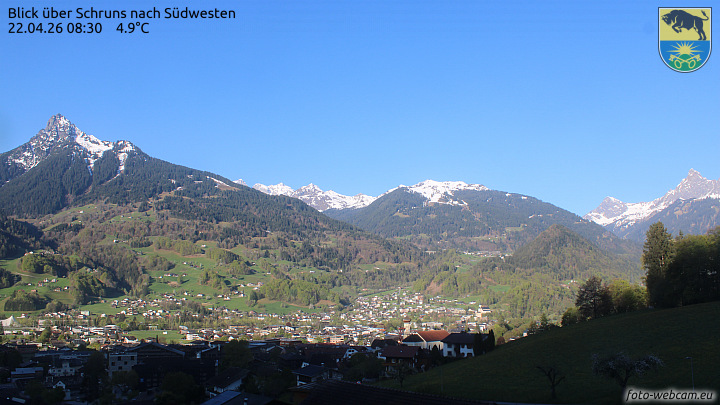 Blick über Schruns
