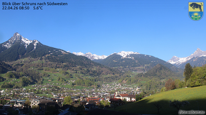 Blick über Schruns