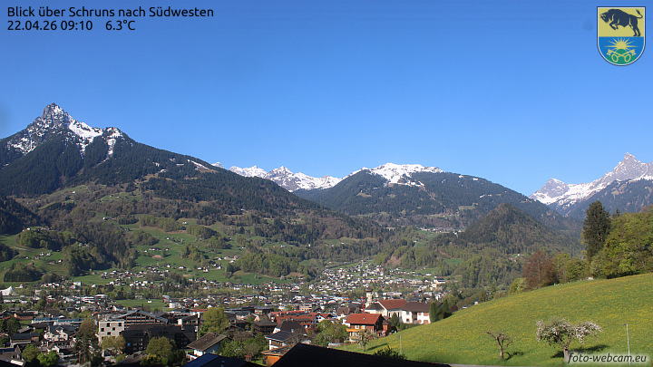 Blick über Schruns