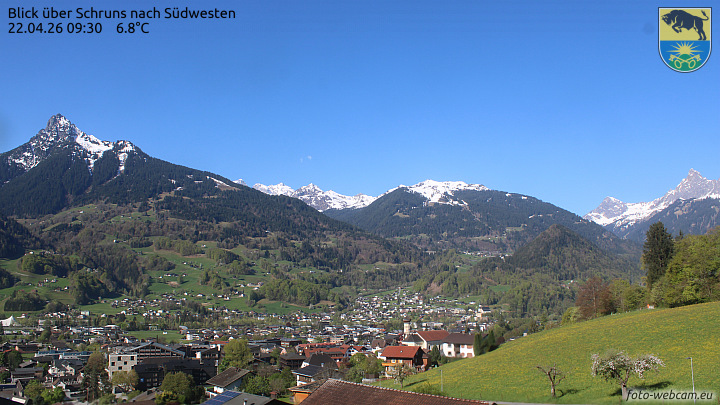 Blick über Schruns