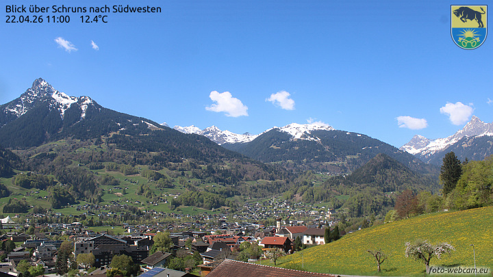Blick über Schruns