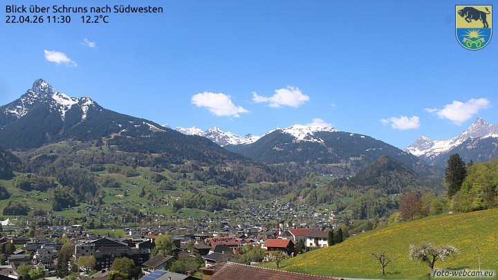Blick über Schruns