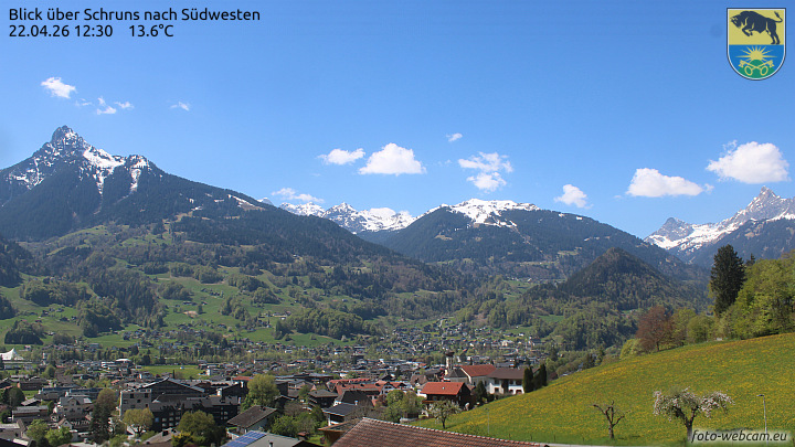 Blick über Schruns