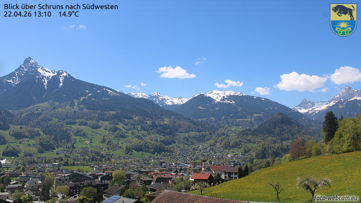 Blick über Schruns
