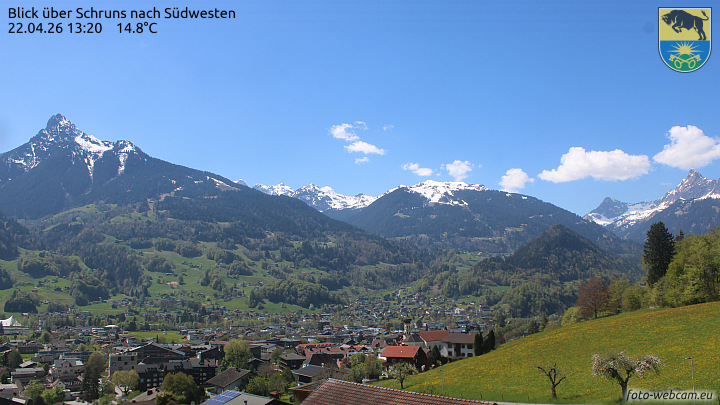 Blick über Schruns