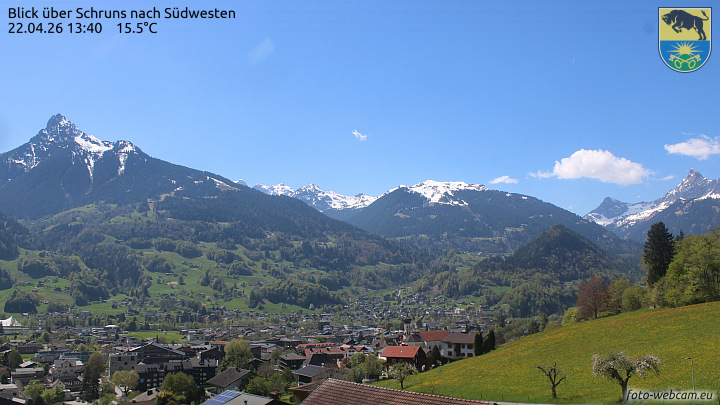 Blick über Schruns