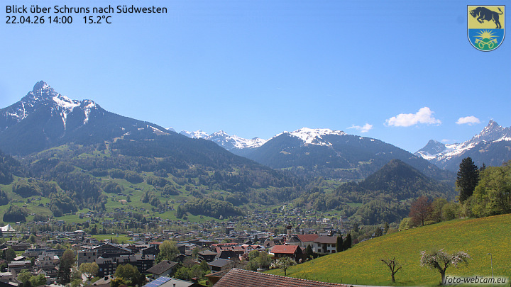 Blick über Schruns