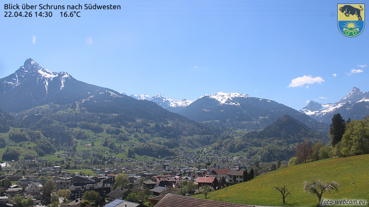 Blick über Schruns