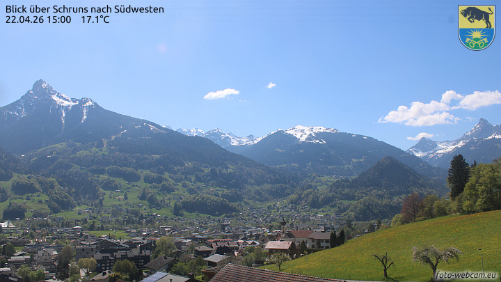 Blick über Schruns