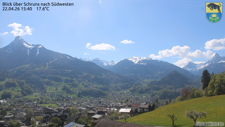 Blick über Schruns