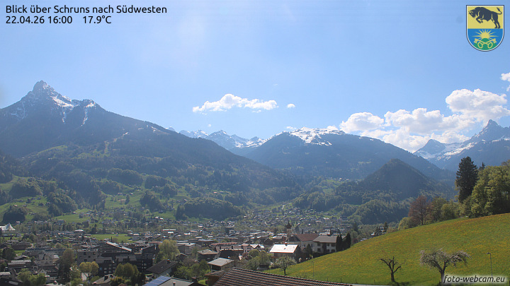 Blick über Schruns