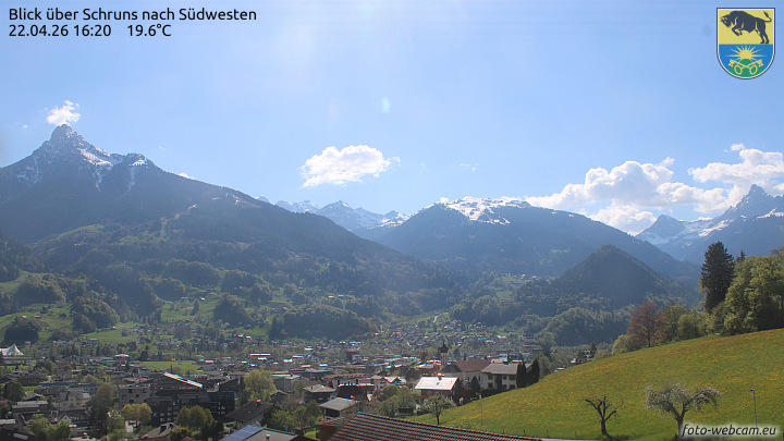 Blick über Schruns