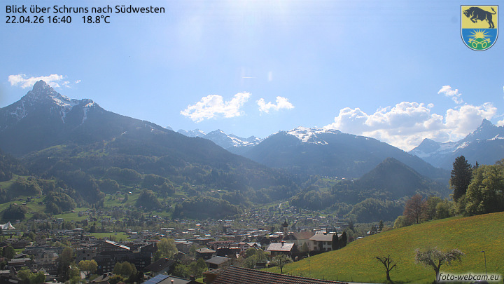 Blick über Schruns