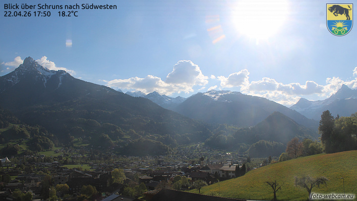 Blick über Schruns