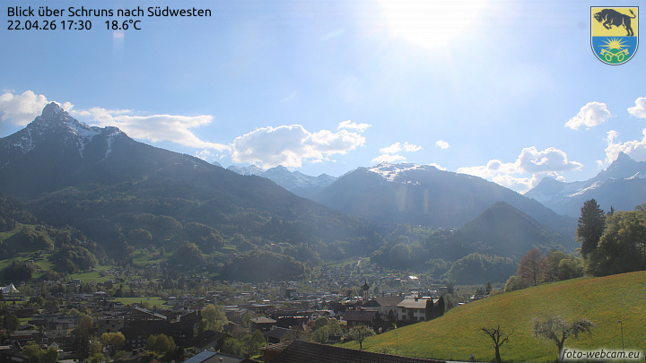 Blick über Schruns