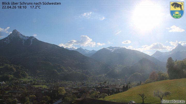 Blick über Schruns