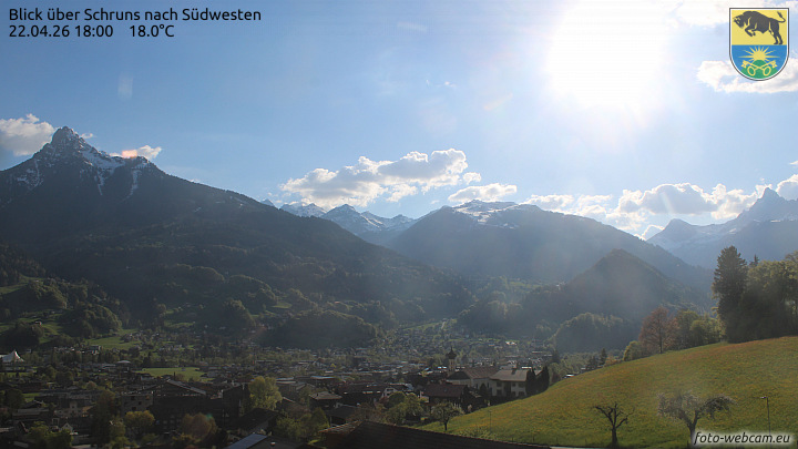 Blick über Schruns