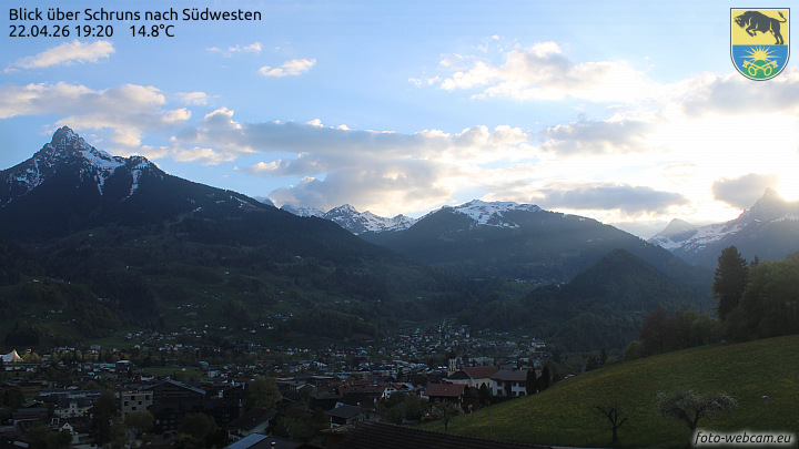 Blick über Schruns