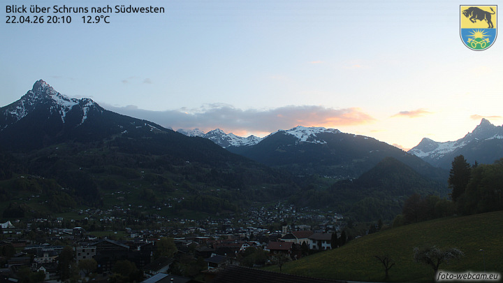 Blick über Schruns