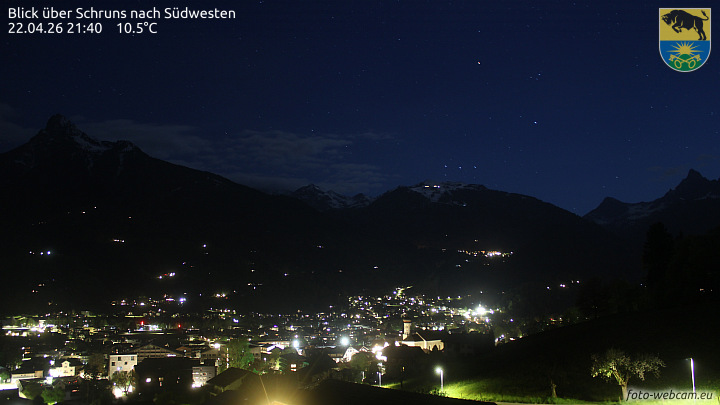 Blick über Schruns