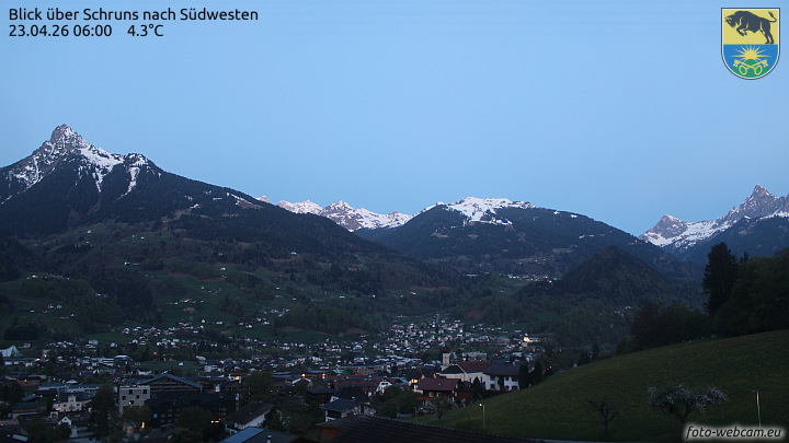 Blick über Schruns
